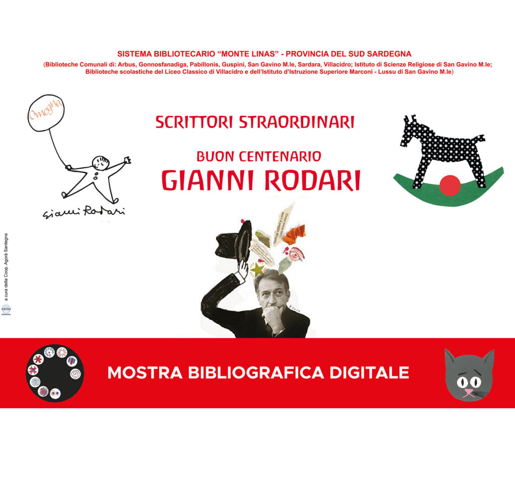 Gianni Rodari - Mostra bibliografica - Sistema Interbibliotecario del Monte  Linas